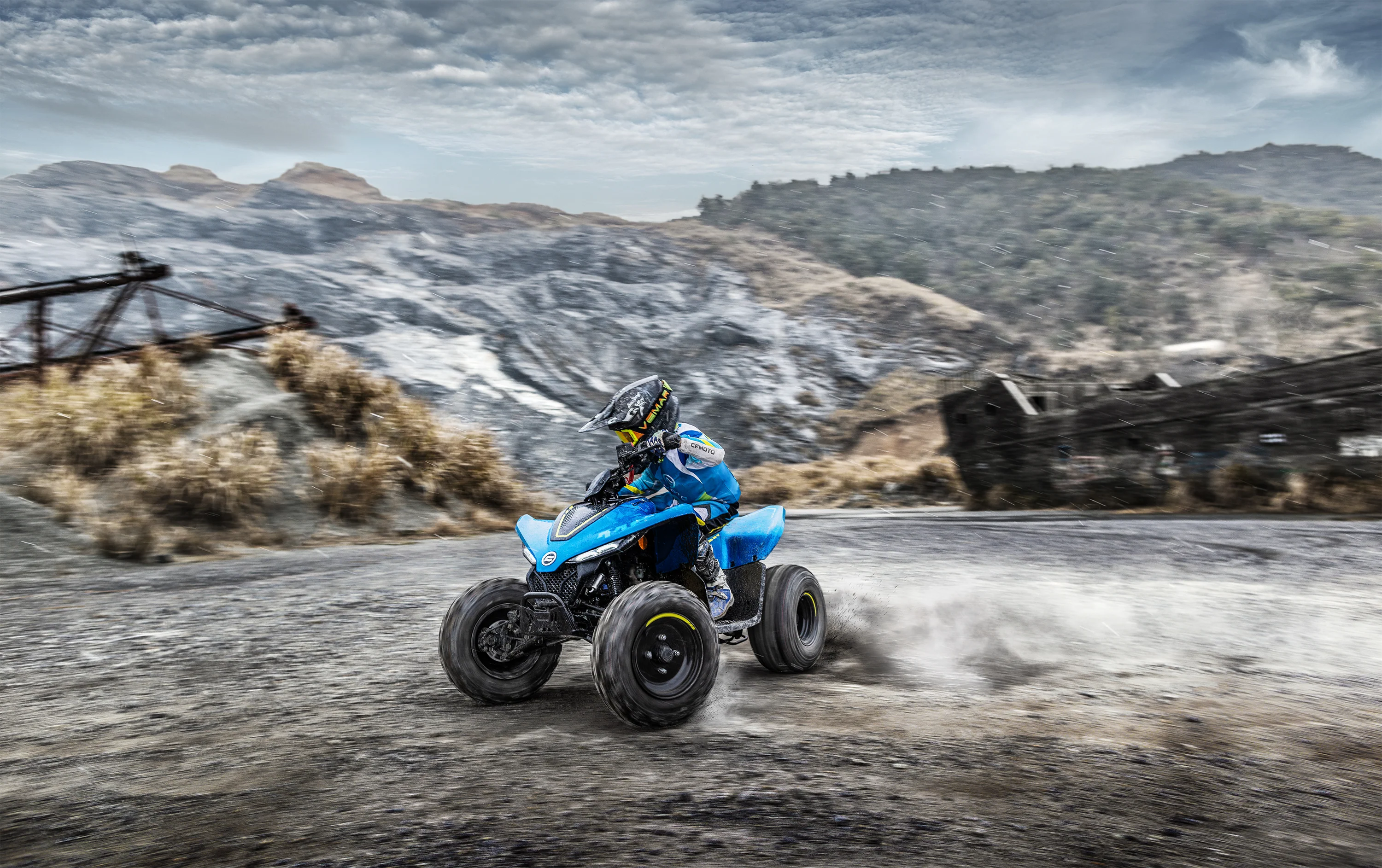 CFMOTO - CFORCE 110 Youth Quad - Image 13