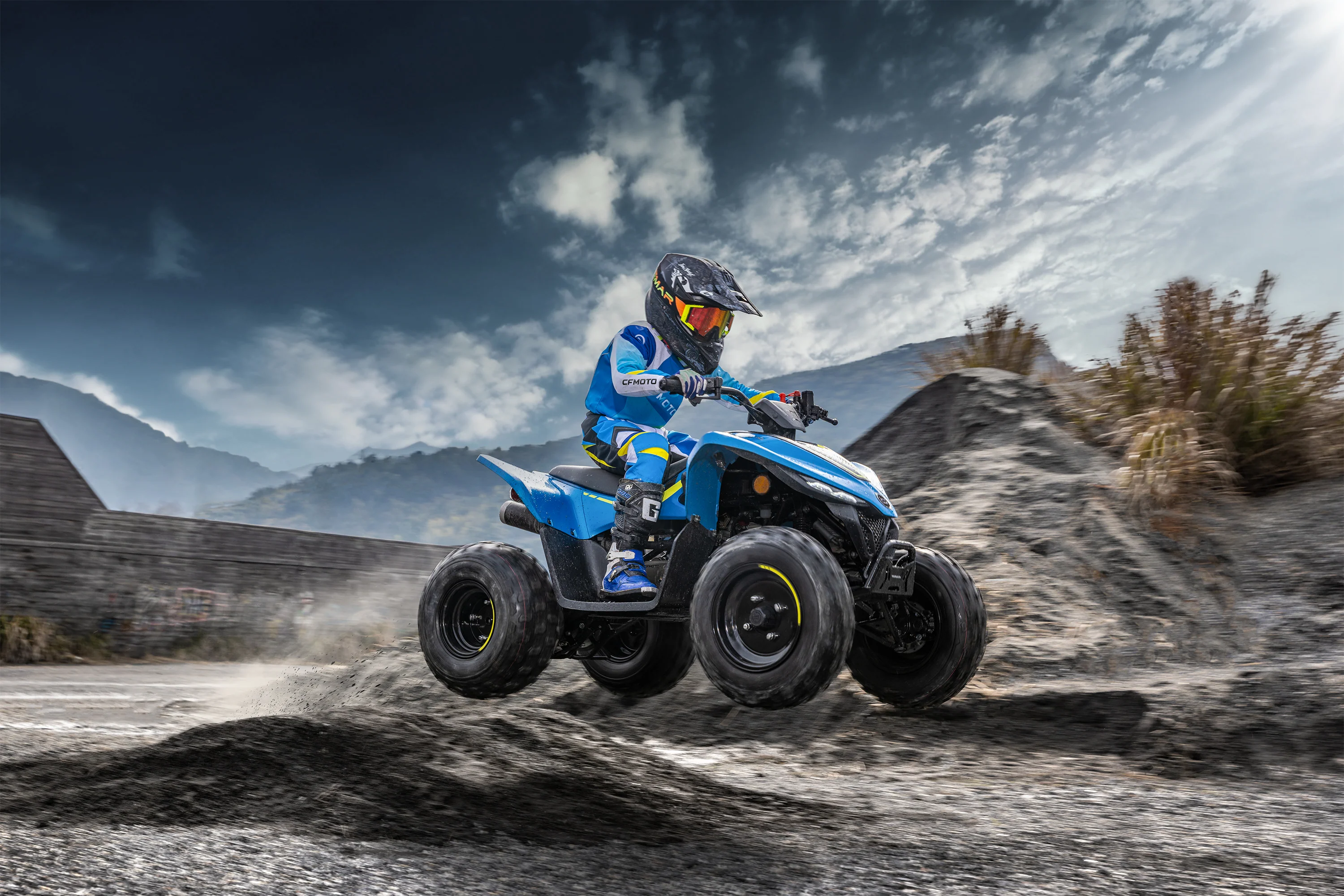 CFMOTO - CFORCE 110 Youth Quad - Image 14